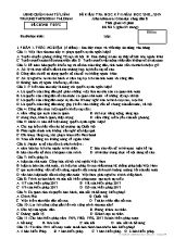 Đề kiểm tra học kỳ II môn Giáo dục công dân Lớp 8 - Đề số 2 - Năm học 2018-2019 - Trường THCS Đoàn Thị Điểm (Có đáp án)
